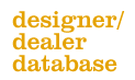 designer/dealer database